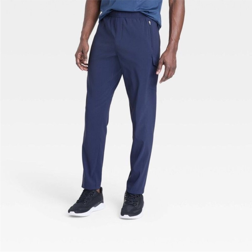 All in Motion Men's Navy DWR Cargo Outdoor Pants size XXL New
